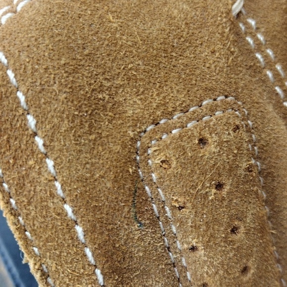 CREVO Drayton Chestnut Suede Leather Round Toe Hook Eyelet Lace Up Ankle Boot - Picture 16 of 16